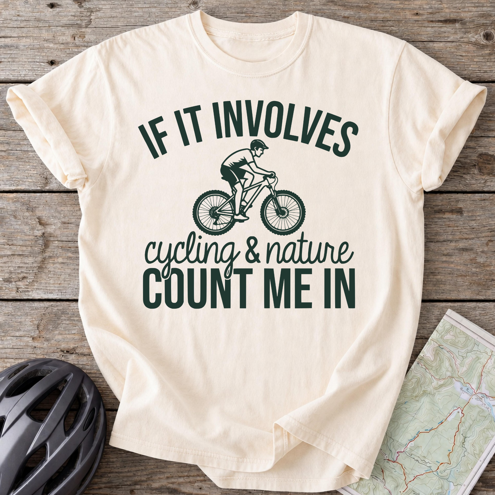 Cycling And Nature T-shirt