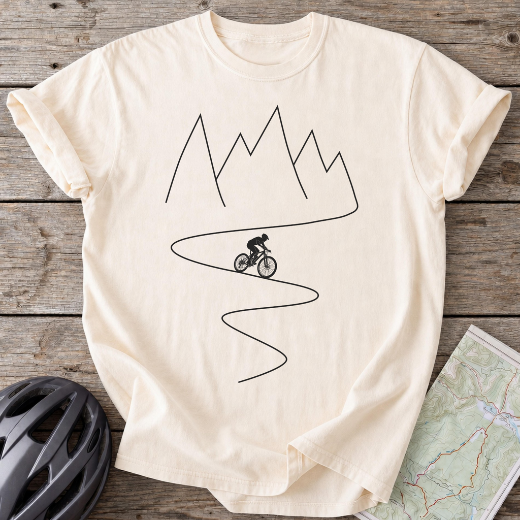 Minimalist Mountain Line T-shirt