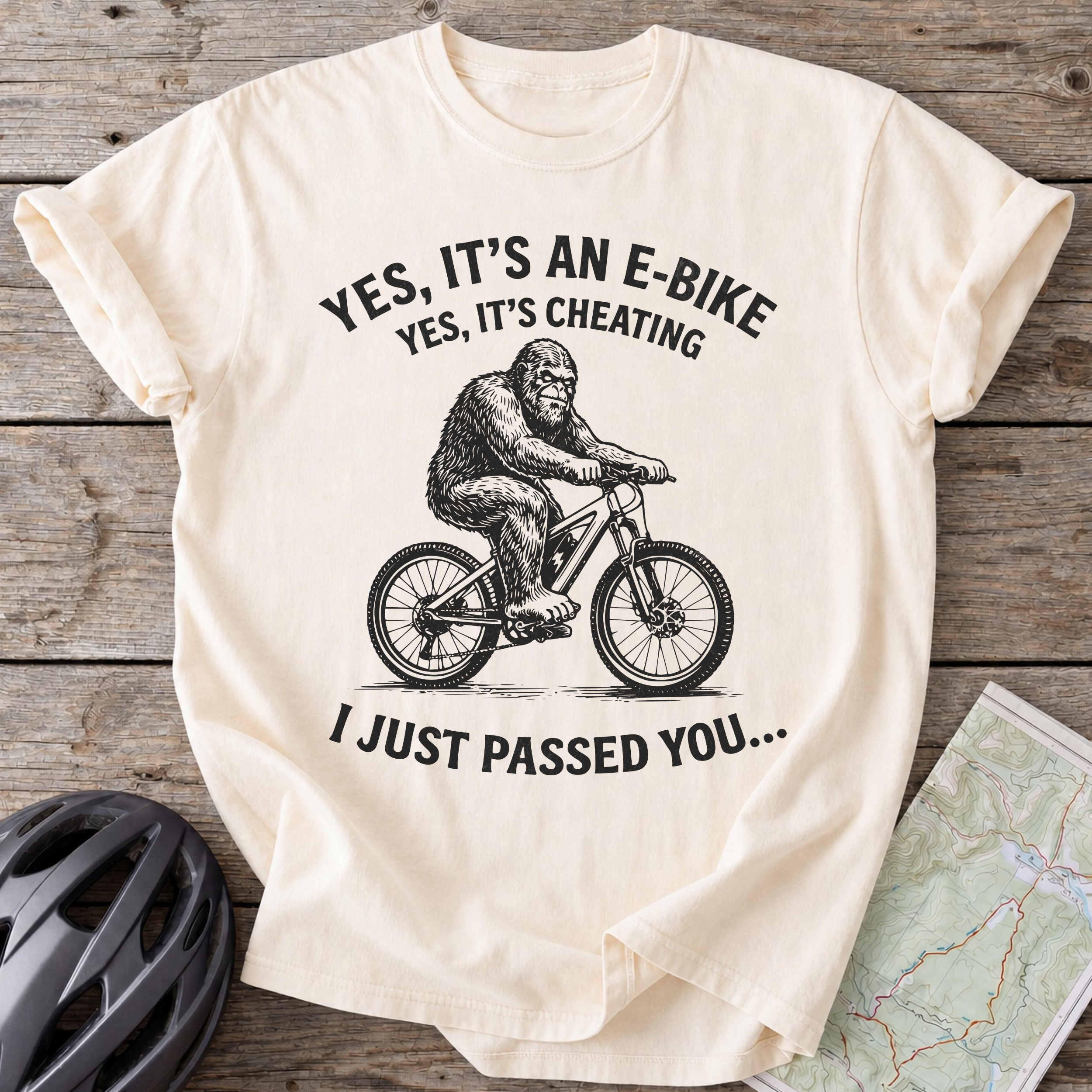 Big Foot E-Bike T-Shirt