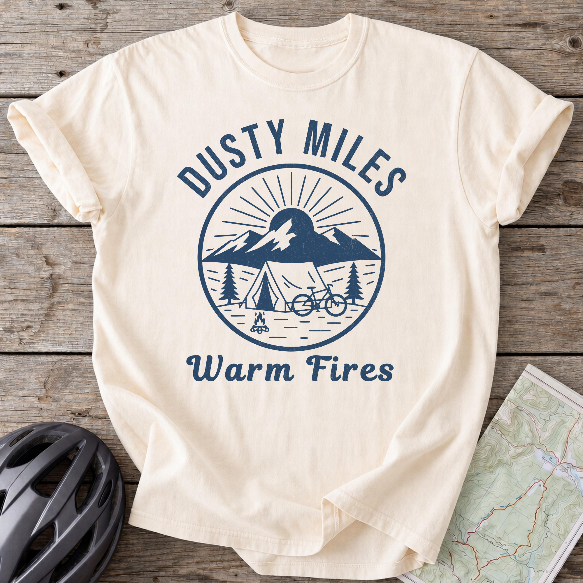 Dusty Miles Warm Fires T-shirt