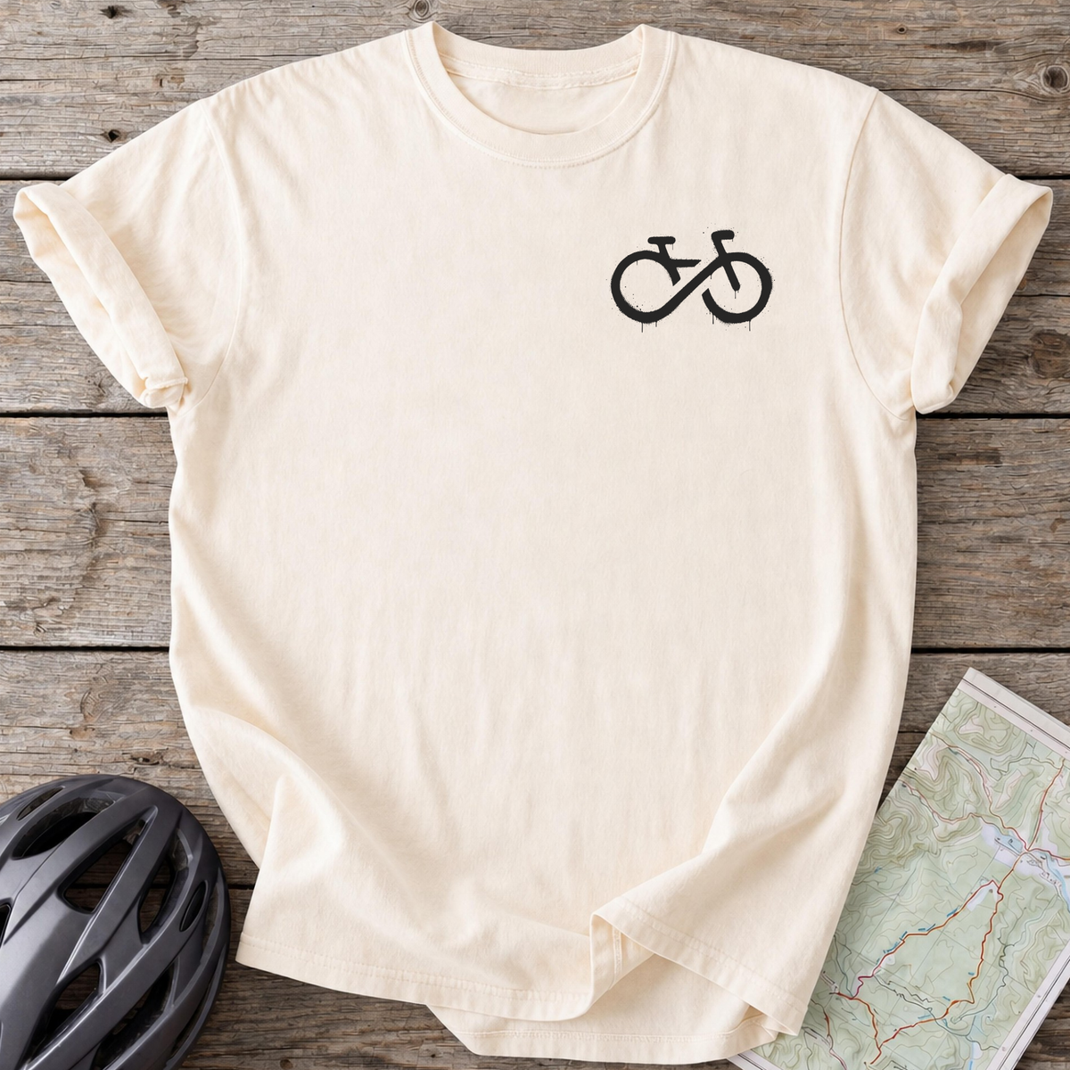 Endless Pocket Print T-shirt