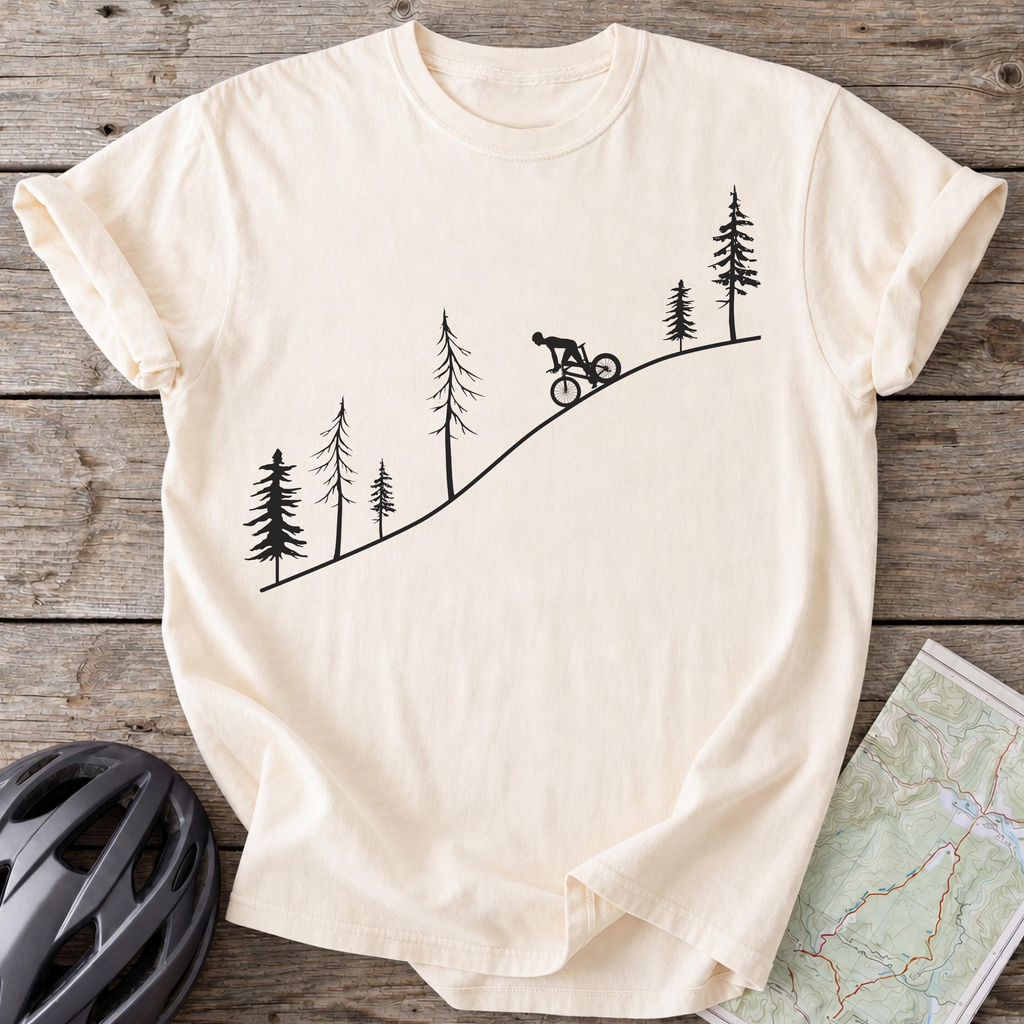 Autumn Downhill Male T-shirt