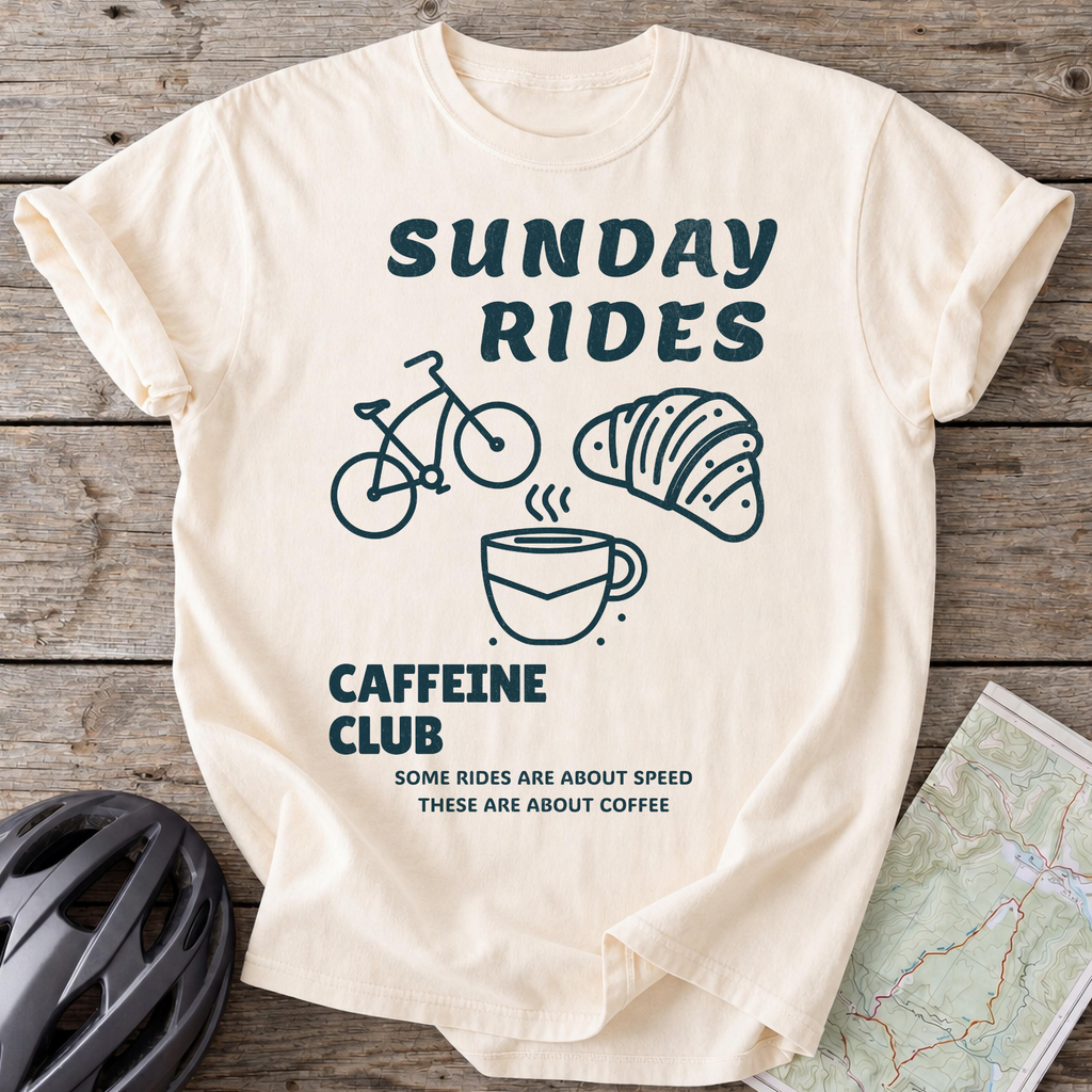 Sunday Rides Coffee Club T-shirt