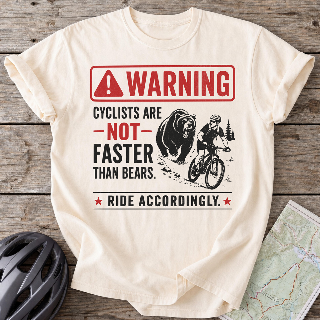 Not Faster Than Bears T-shirt