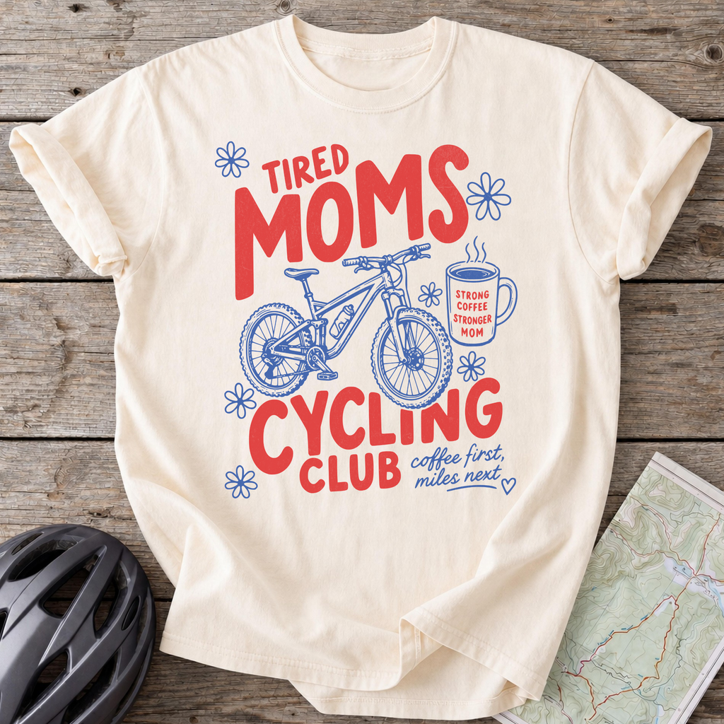 Tired Moms MTB Club T-shirt