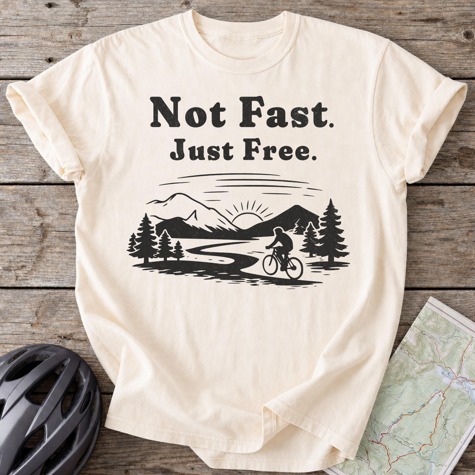 Not Fast Just Free T-shirt
