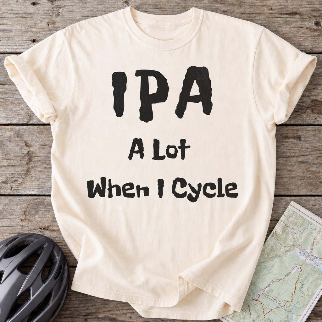IPA A Lot When I Cycle T-shirt