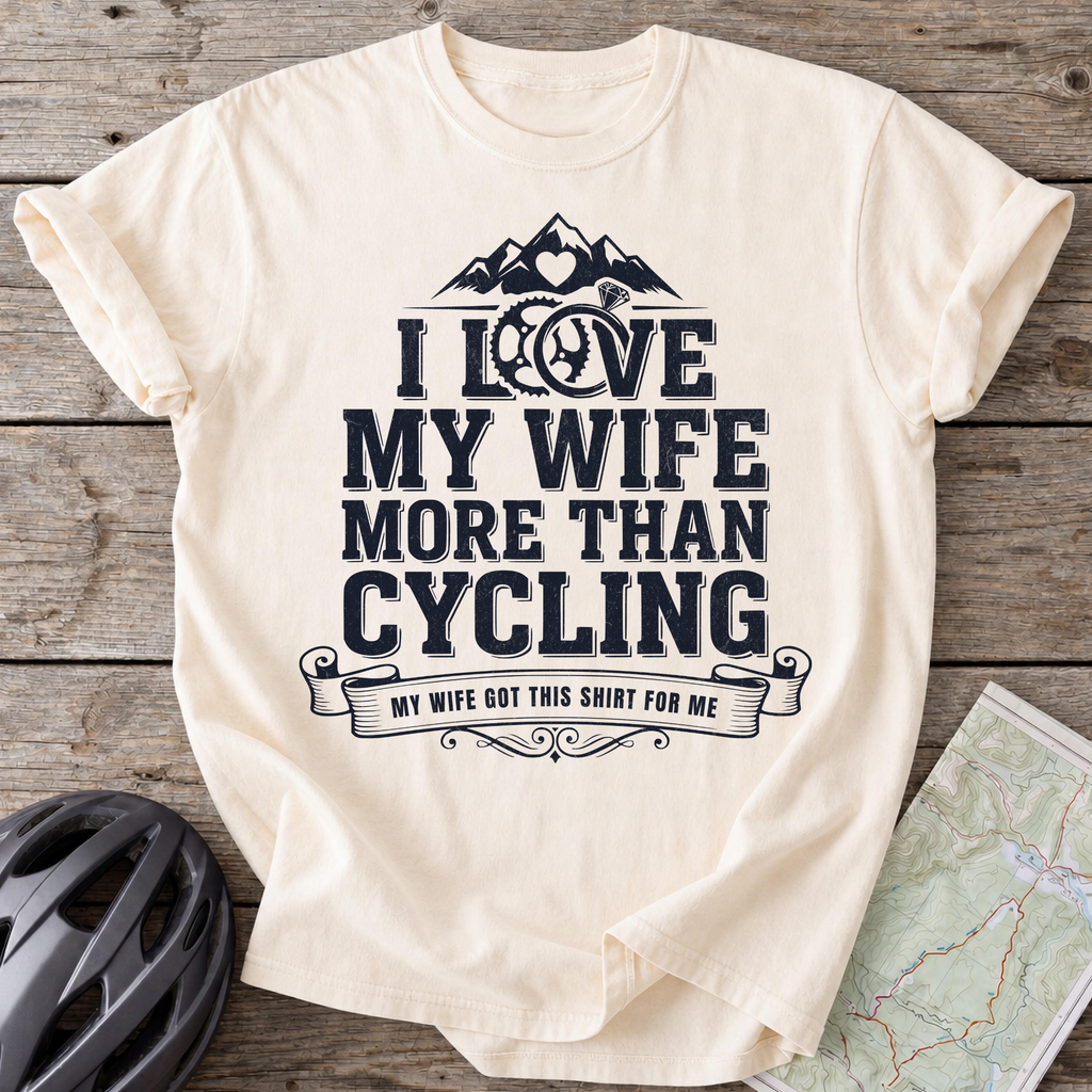 Wife VS Cycling T-shirt