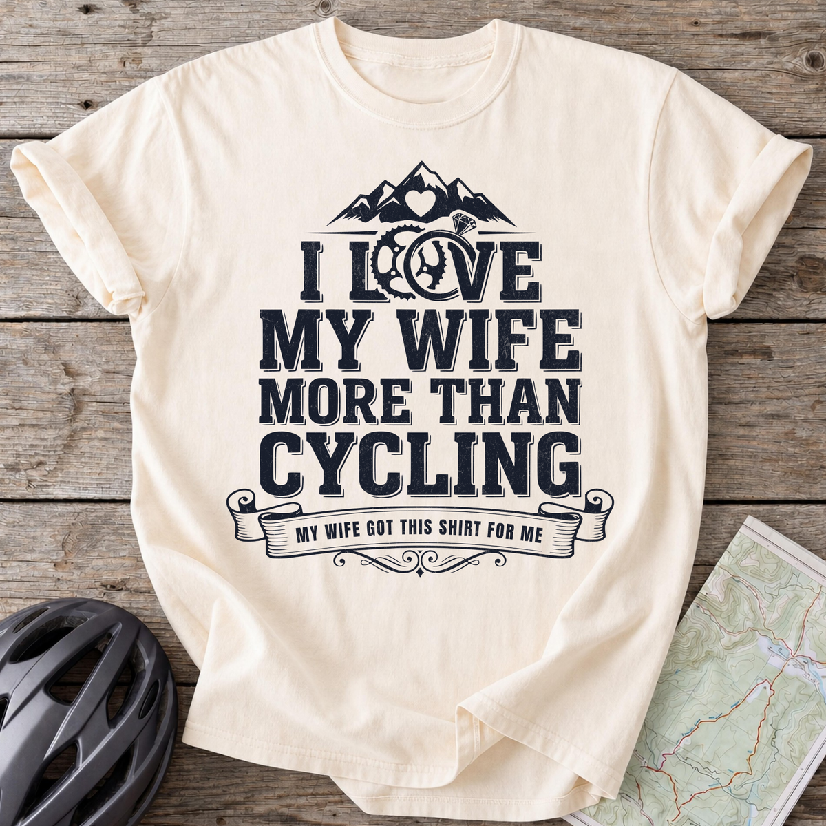 Wife VS Cycling T-shirt