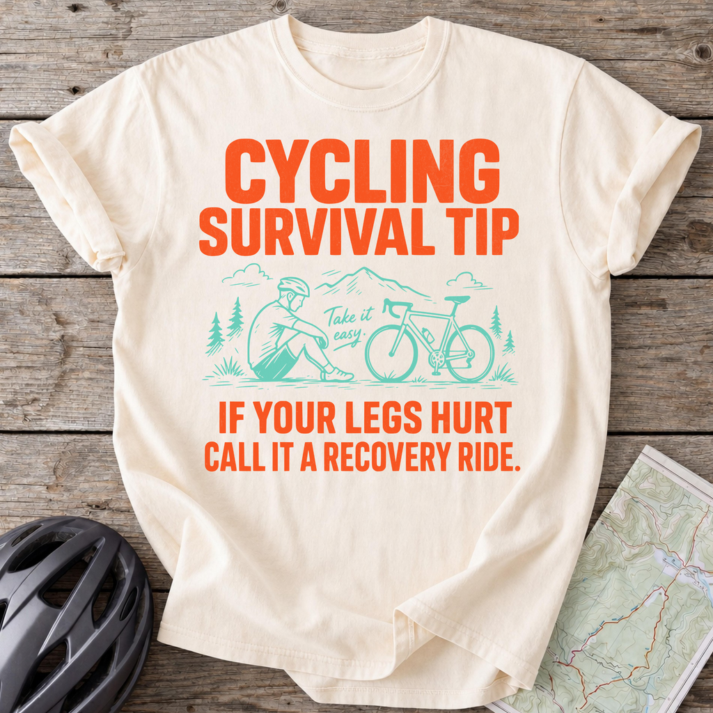 Survival Tip Legs Hurt T-shirt