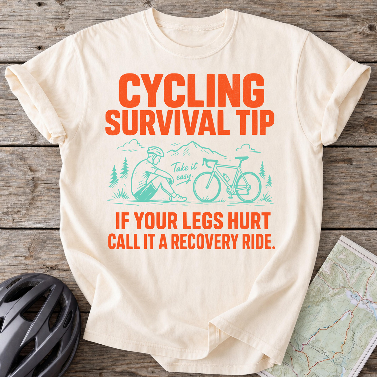 Survival Tip Legs Hurt T-shirt