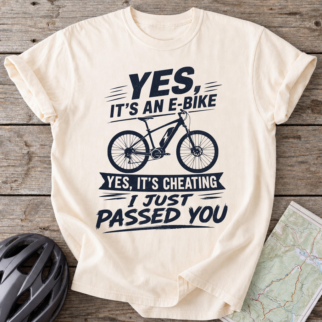 It's An E-Bike T-Shirt