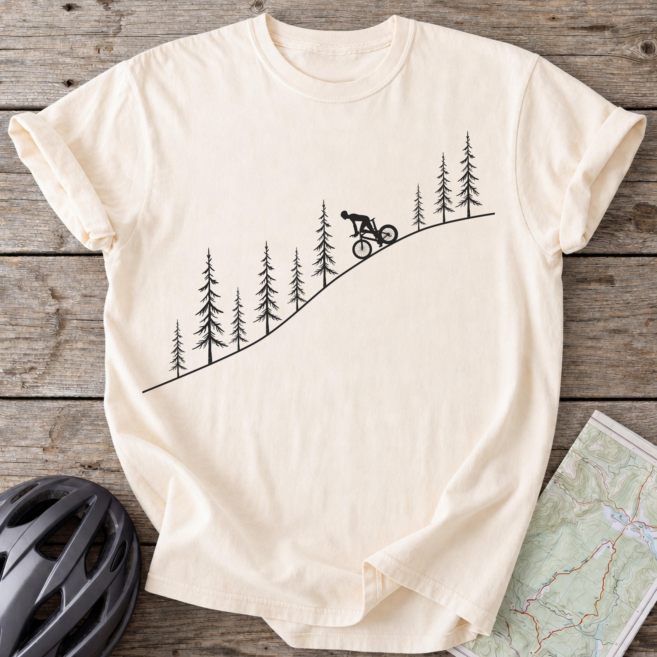 Mountain Downhill Male T-shirt