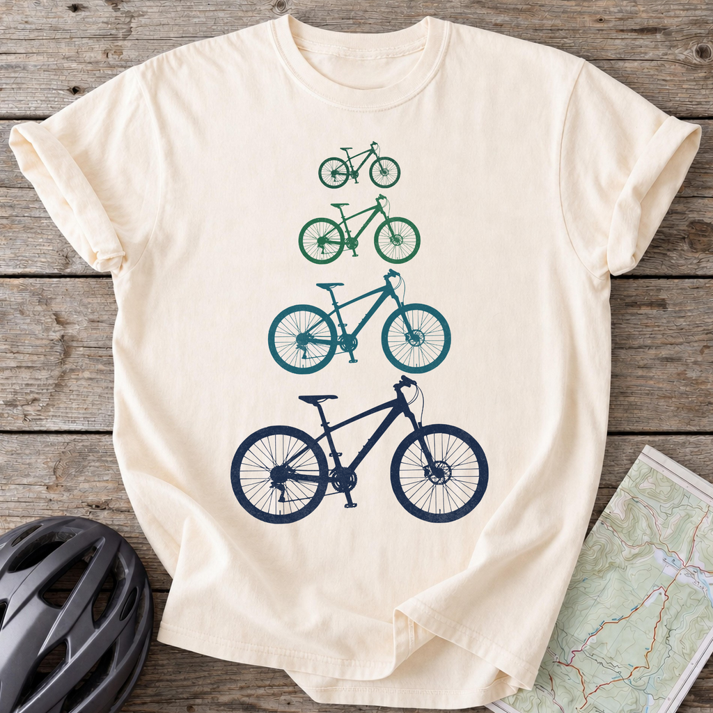 Classic MTB In Blue T-shirt