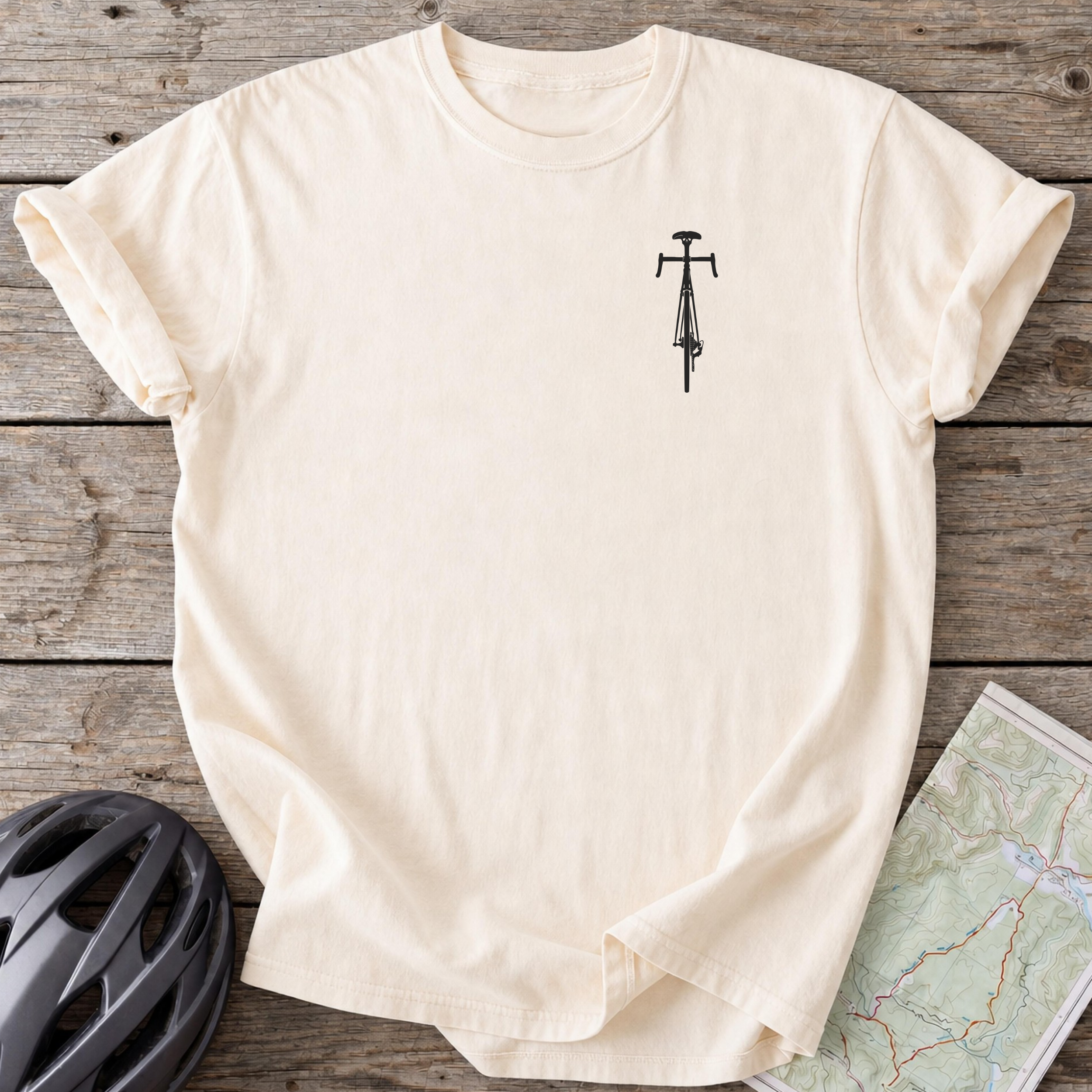 Road Bike Pocket T-shirt