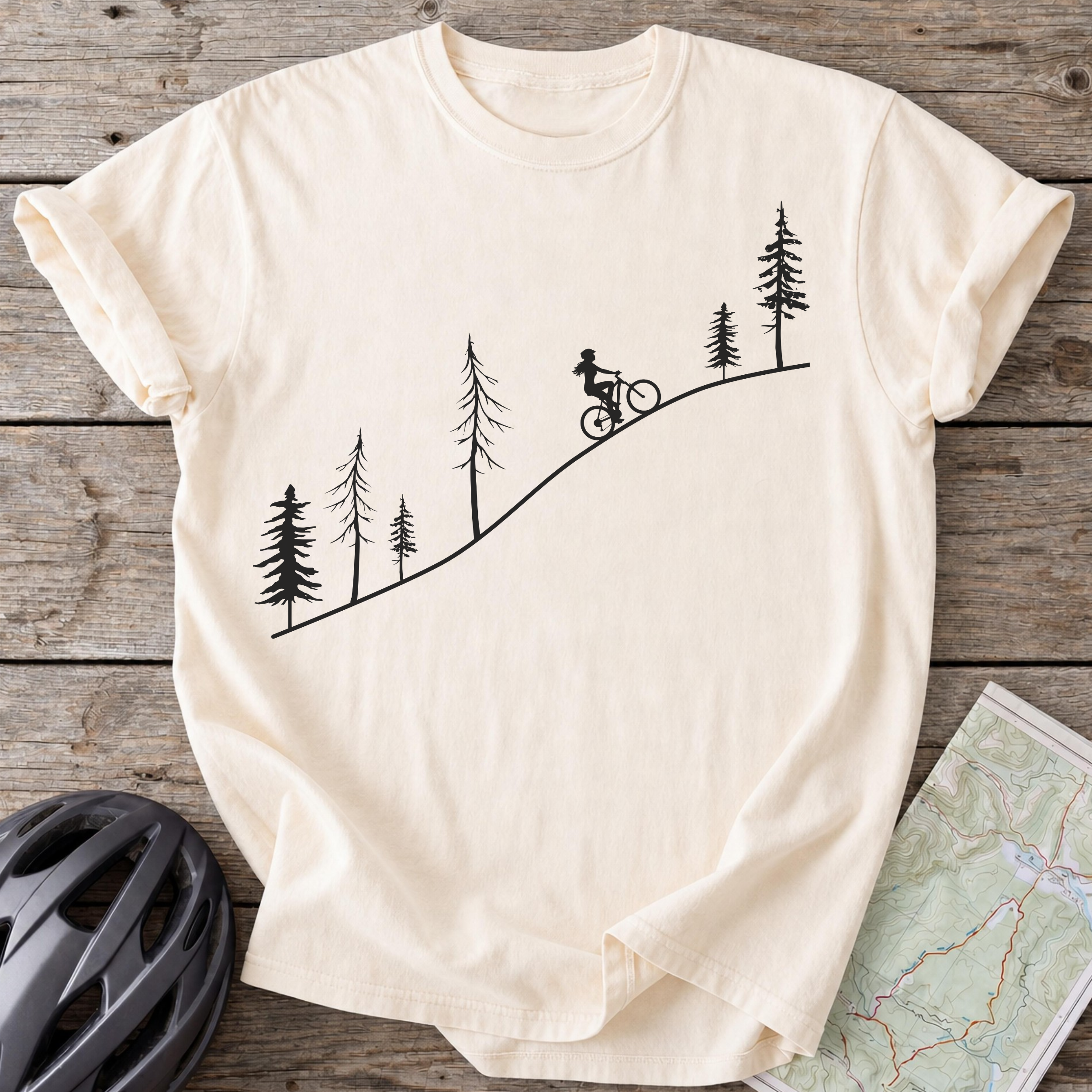 Autumn Climb Female T-shirt
