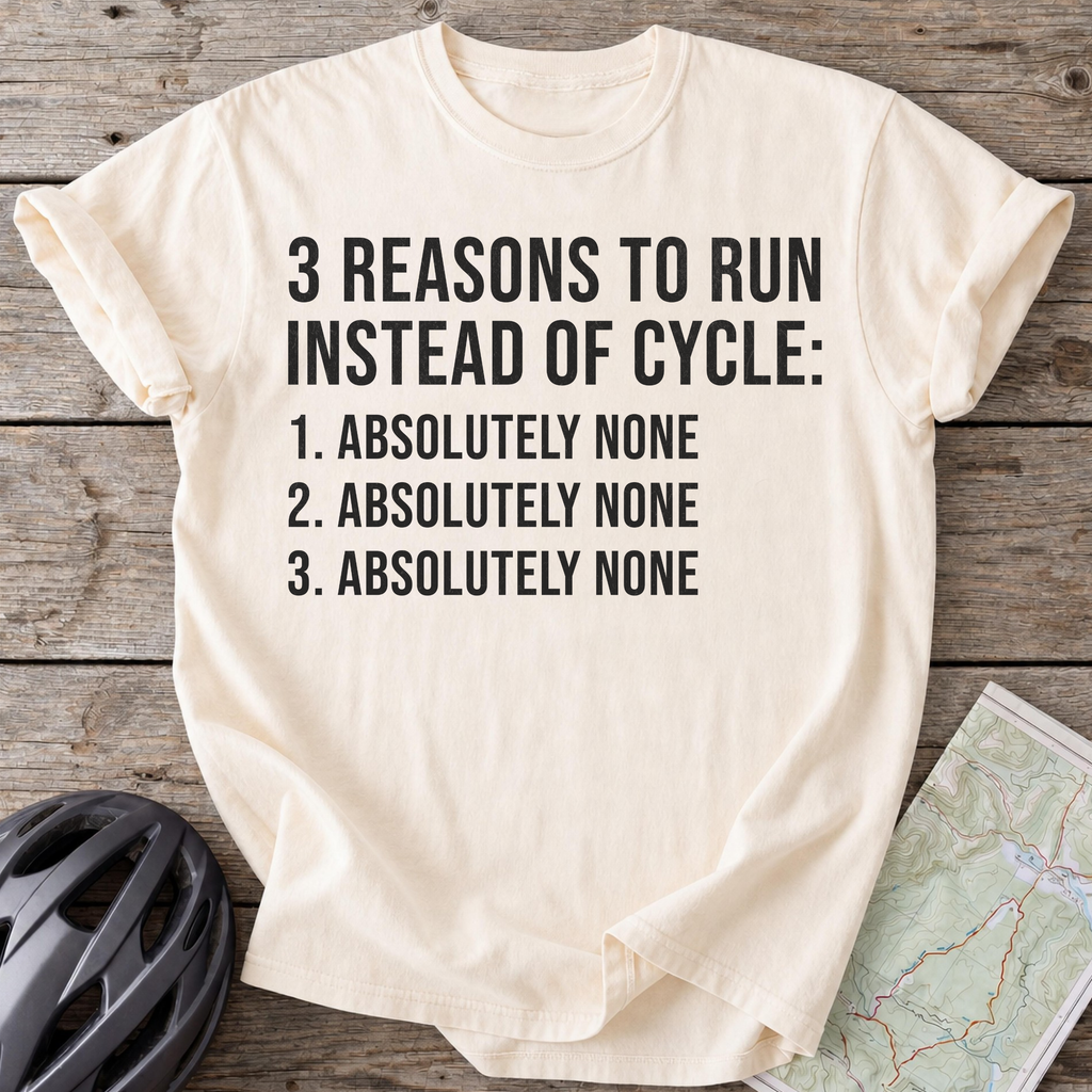 Run Vs Ride T-shirt