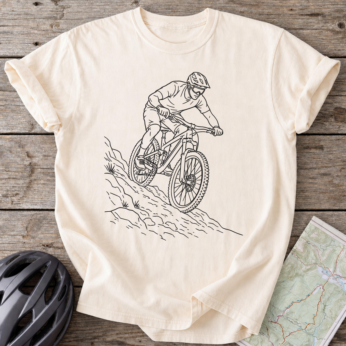 Dirt Nerd Male MTB T-shirt