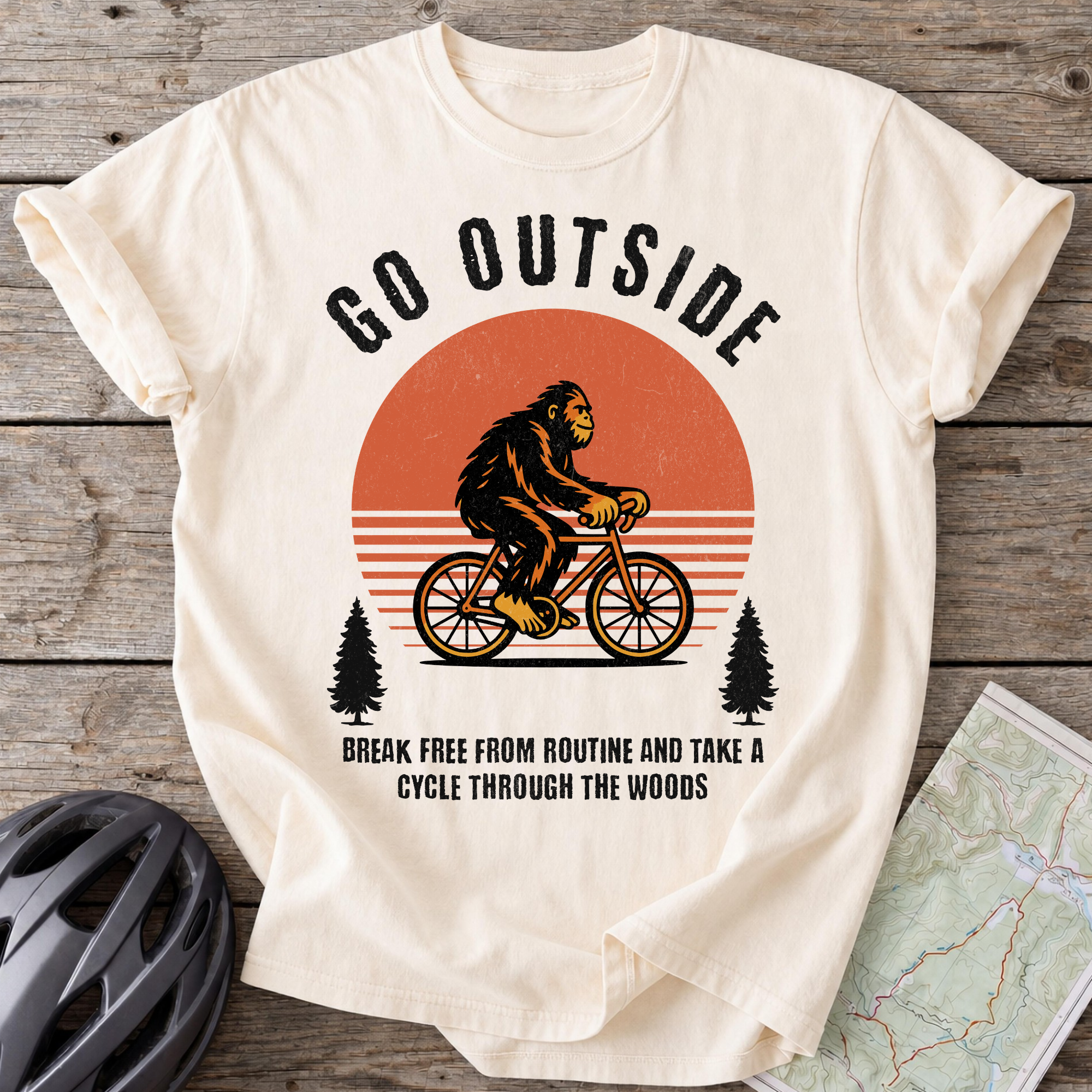 Go Outside And Cycle T-shirt