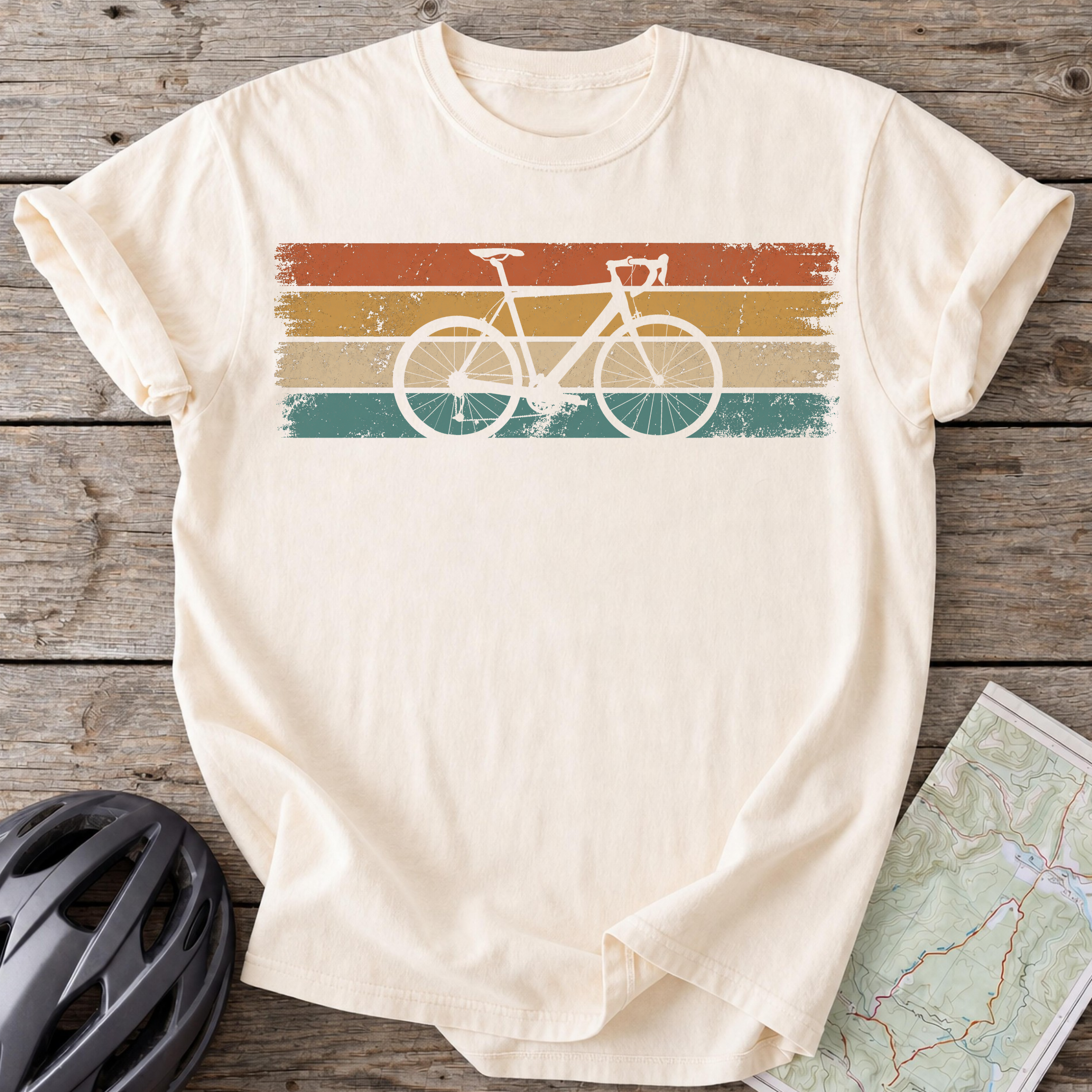 Retro Road Bike T-shirt