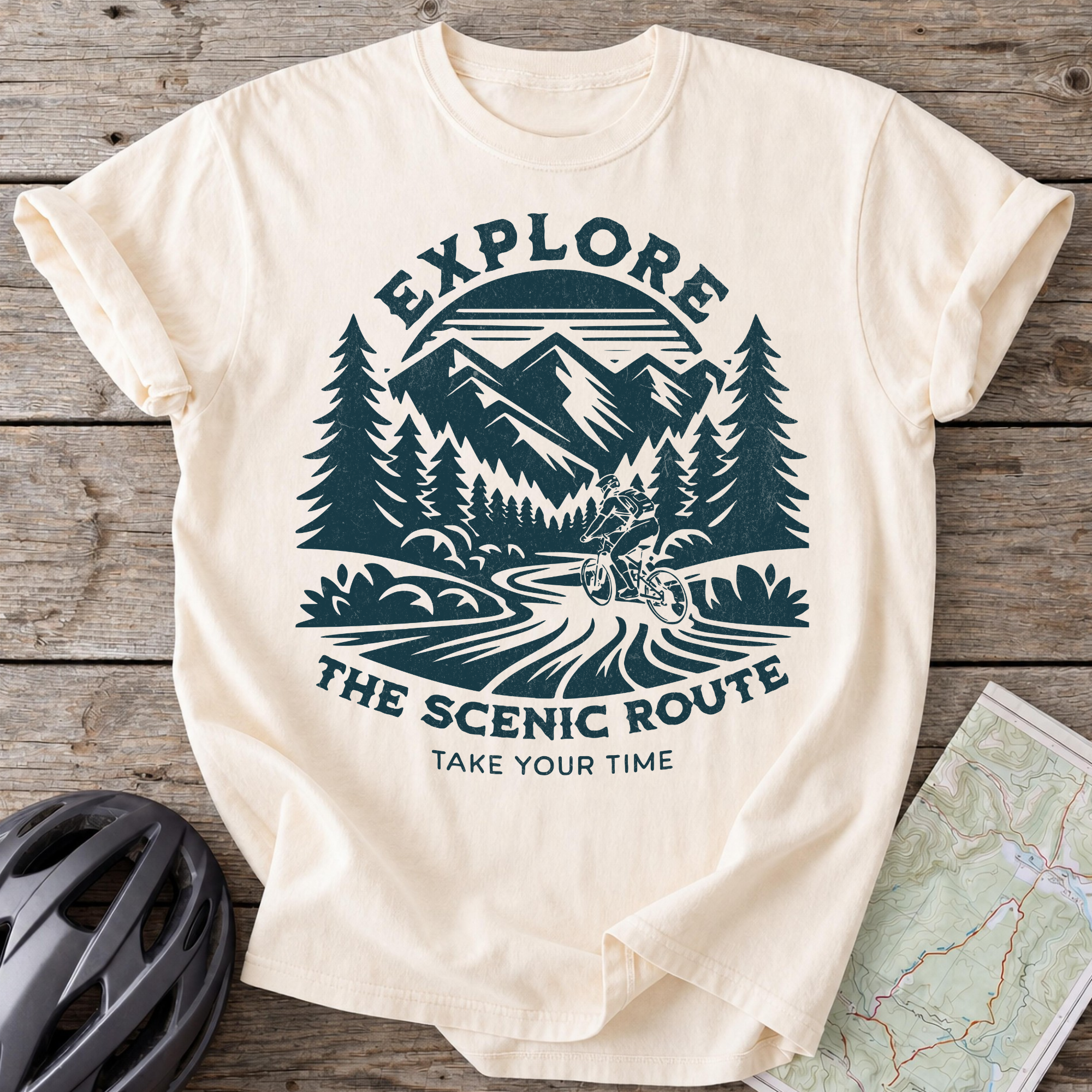 Explore The Scenic Route T-shirt