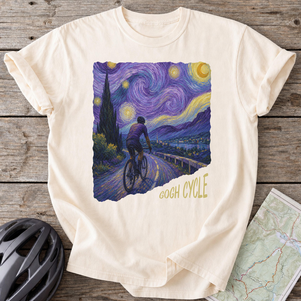 Just Gogh Cycle T-shirt