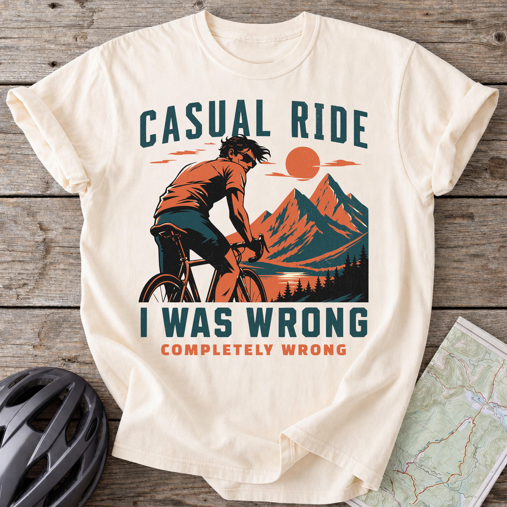 Sunset Casual Ride T-shirt