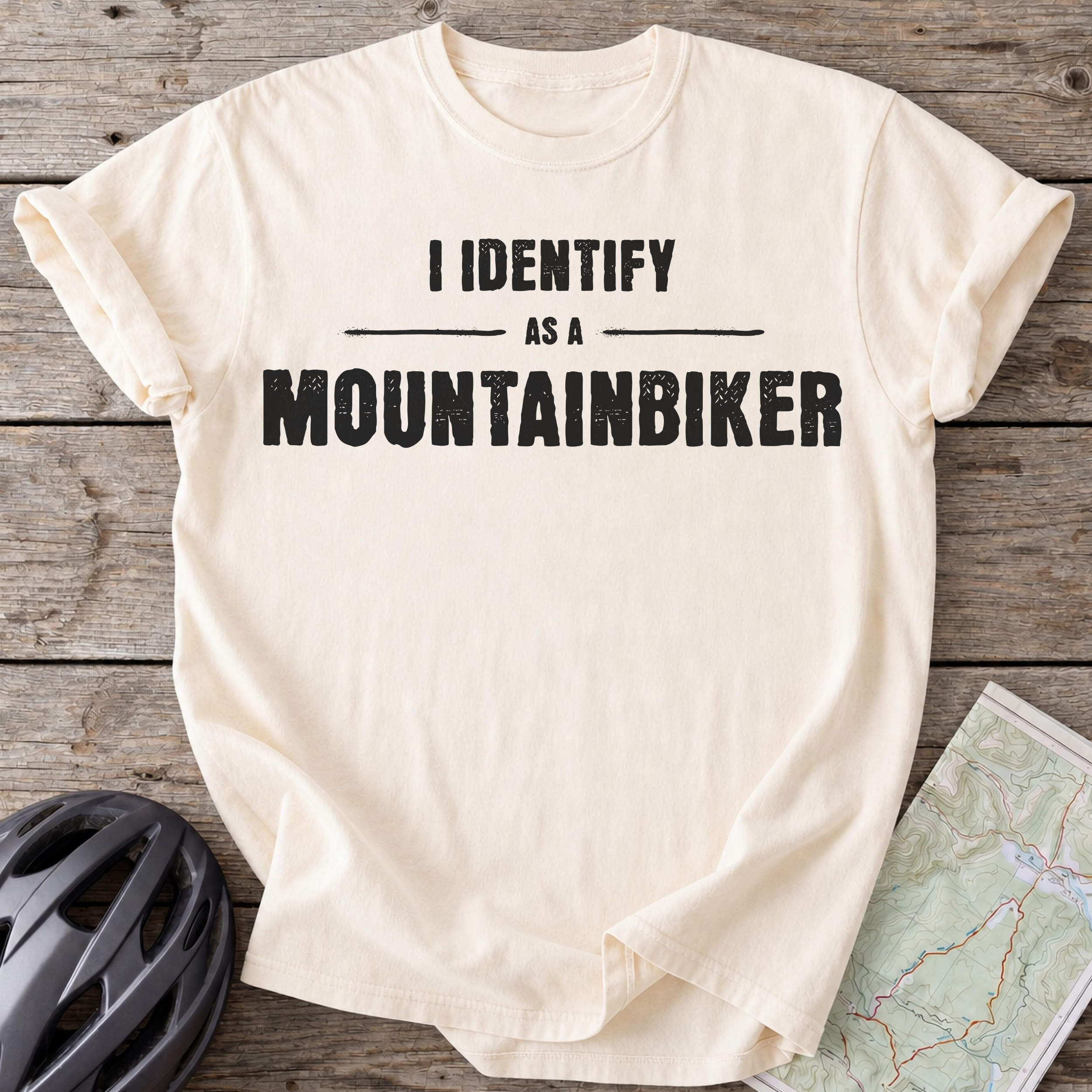Identify As A MTB T-shirt