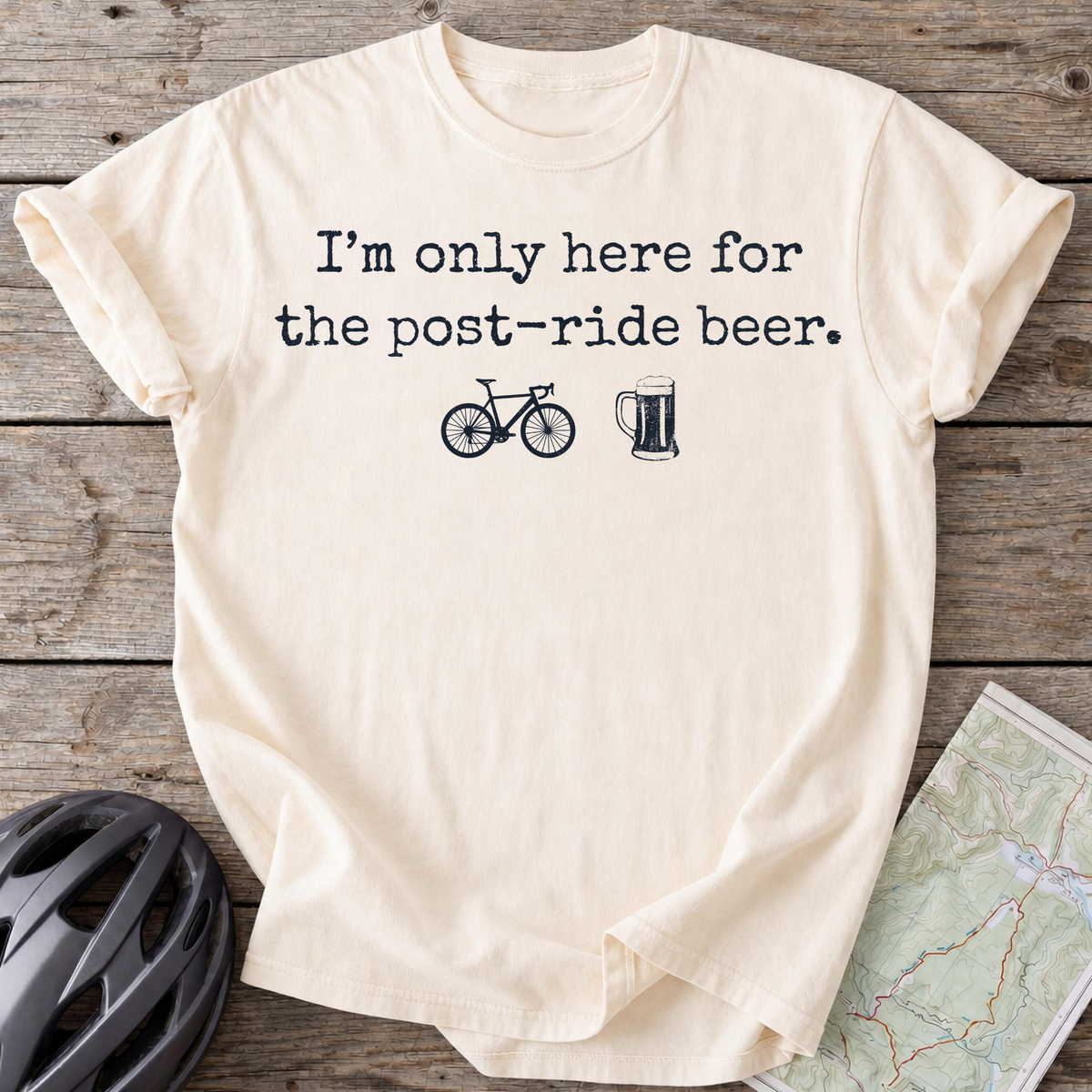Post Ride Beer T-shirt