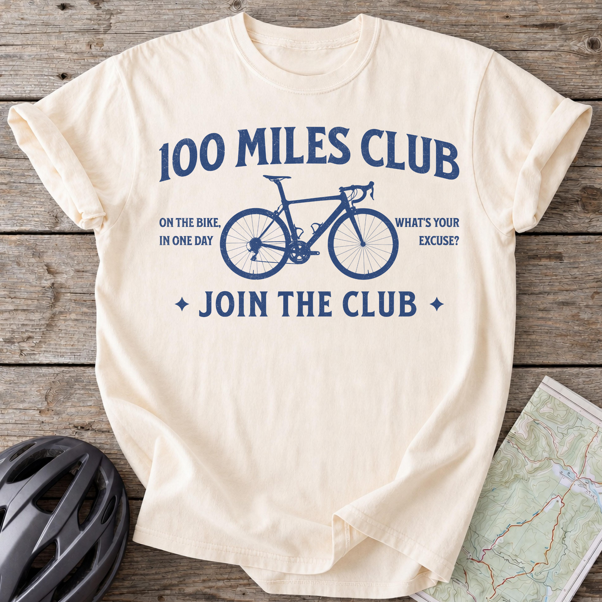 100 Miles Club T-shirt