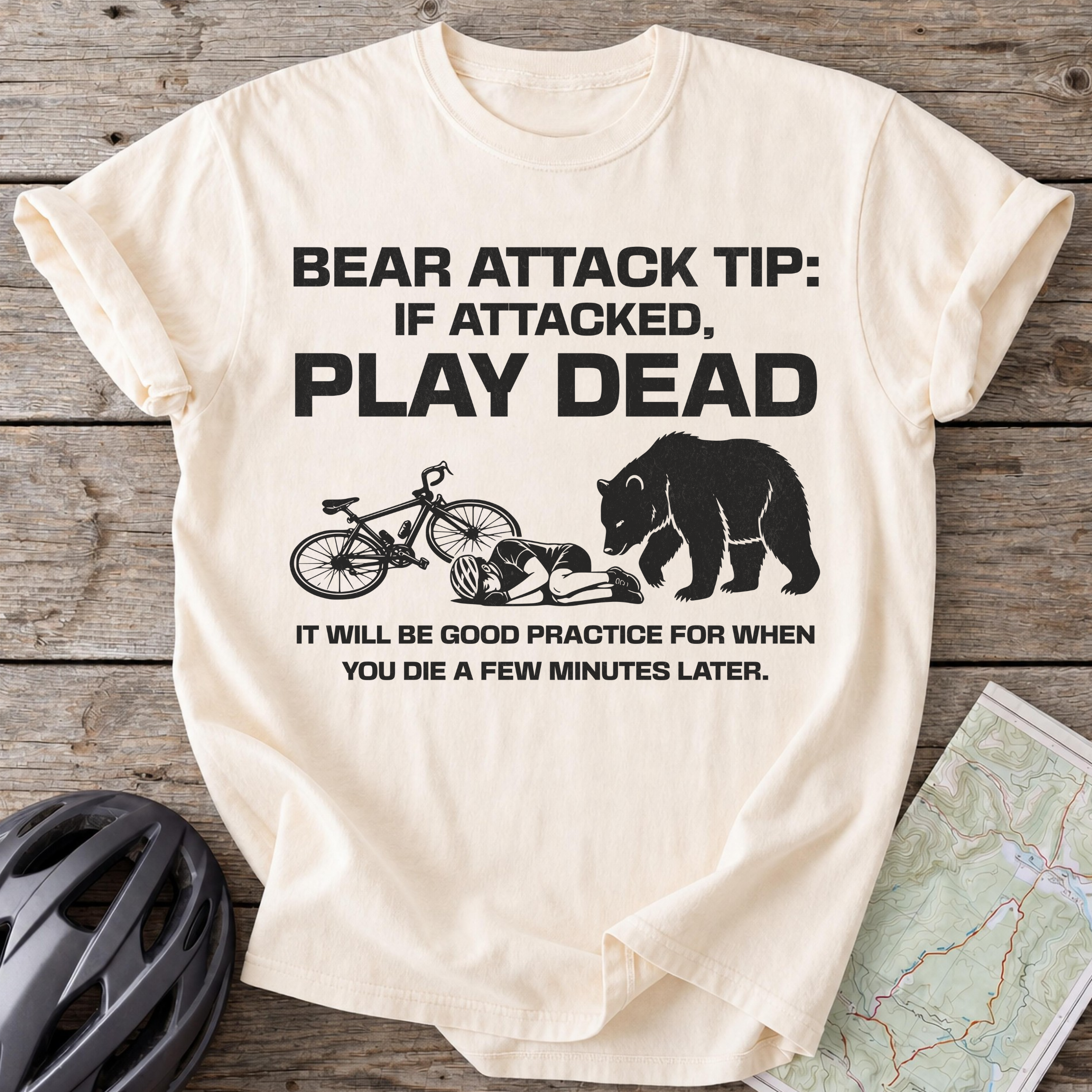If Attacked Tip T-Shirt