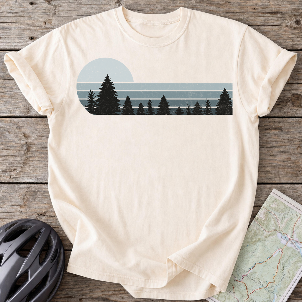 Vintage Blue Forrest T-shirt