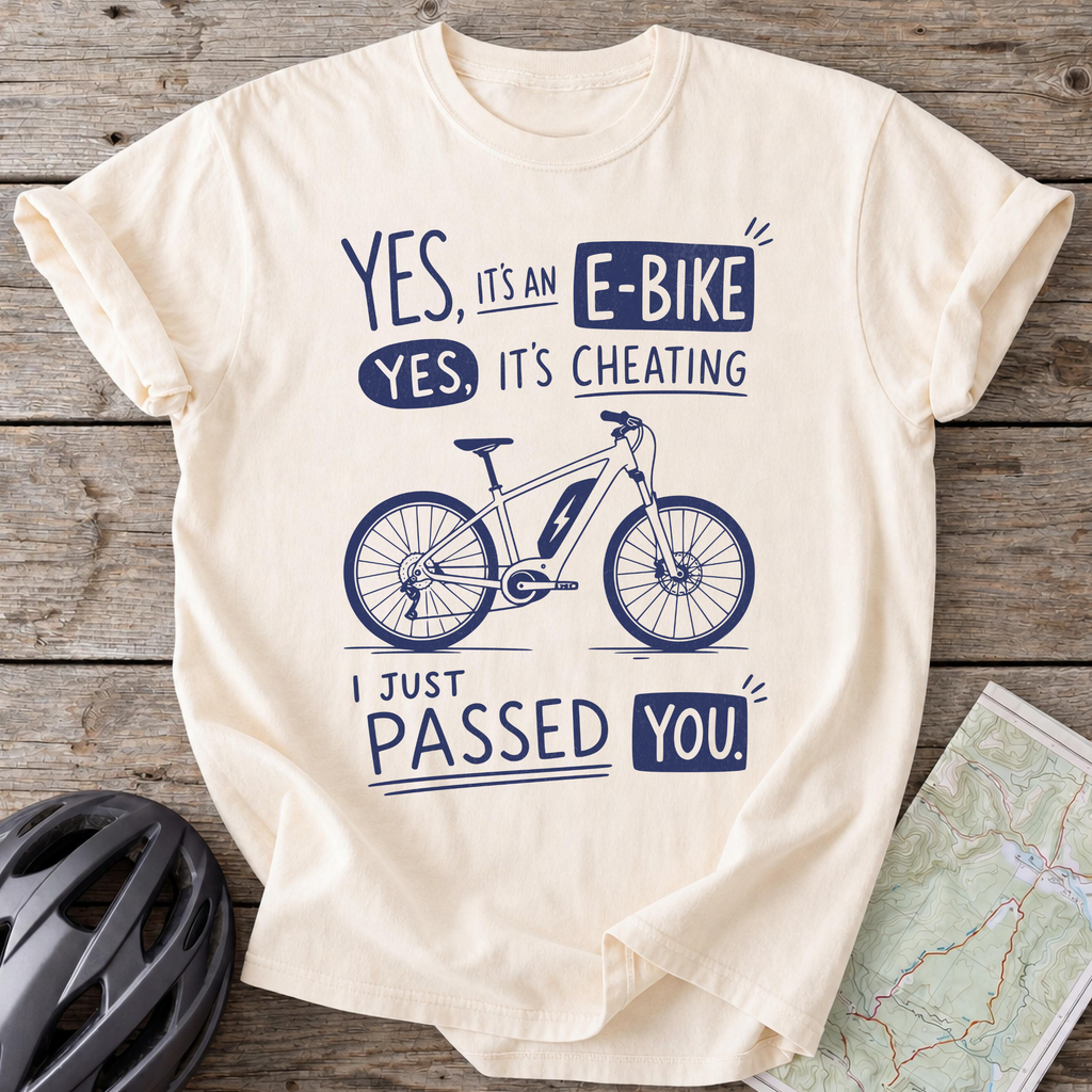 E-Bike Cheating T-Shirt