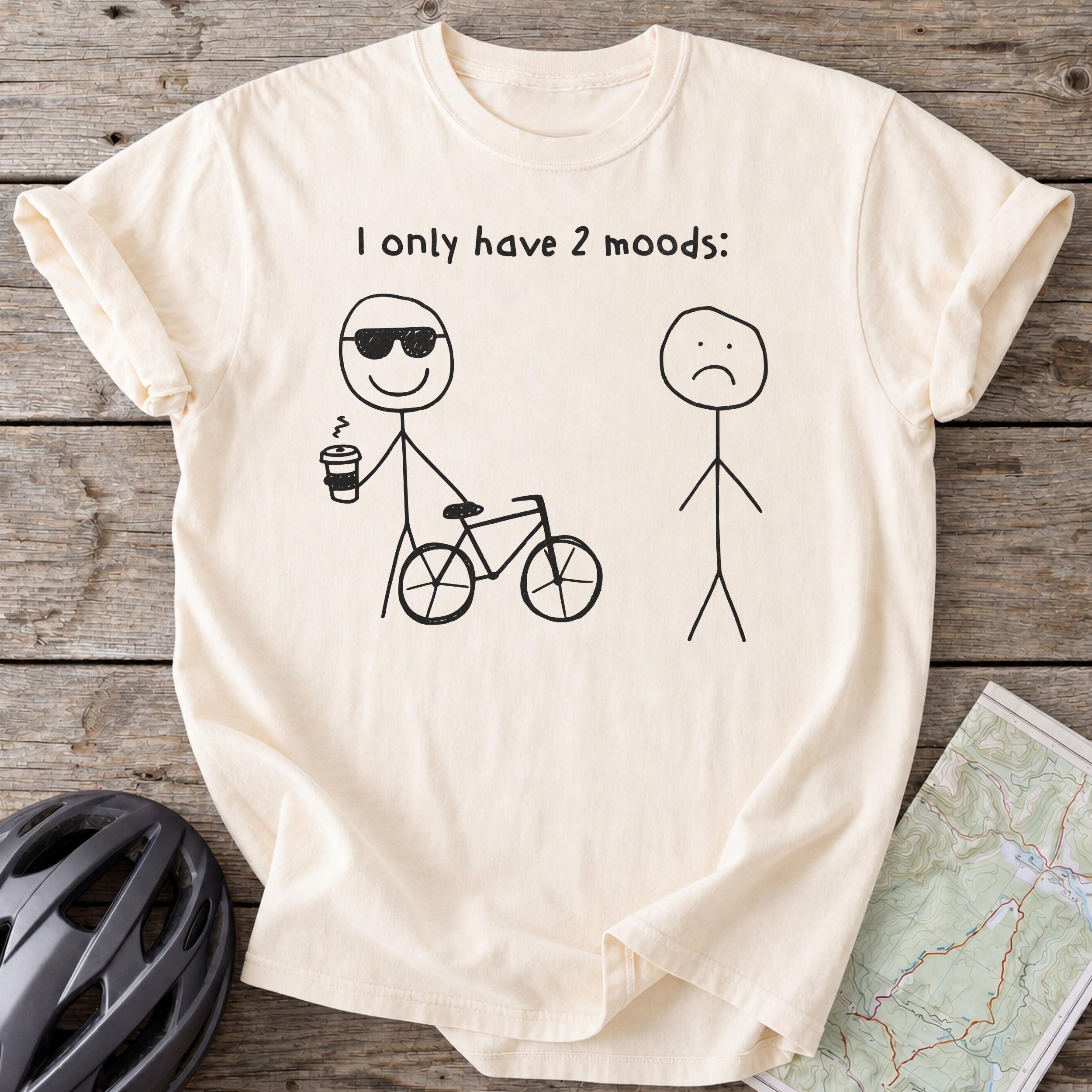 Only 2 Moods T-shirt