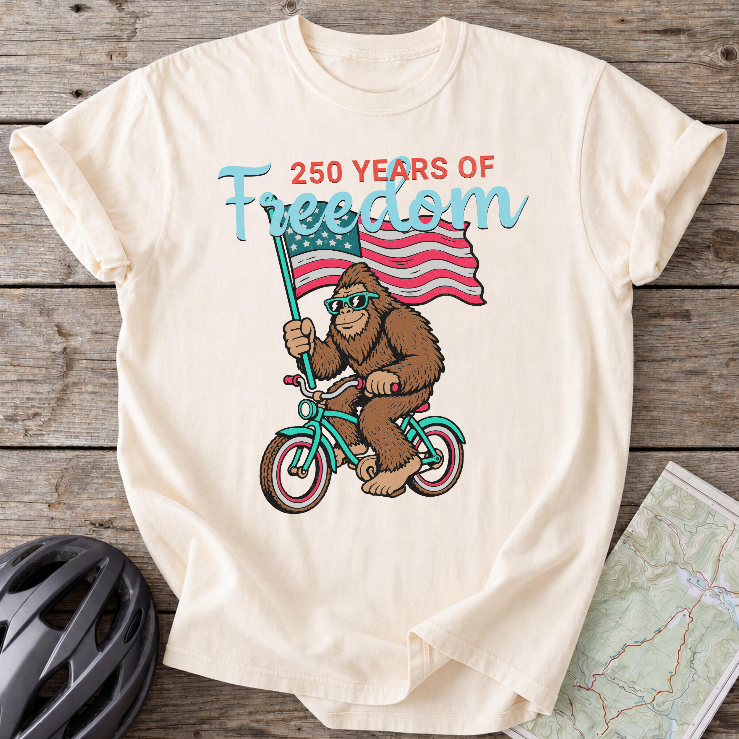 Sasquatch 250 Years T-shirt