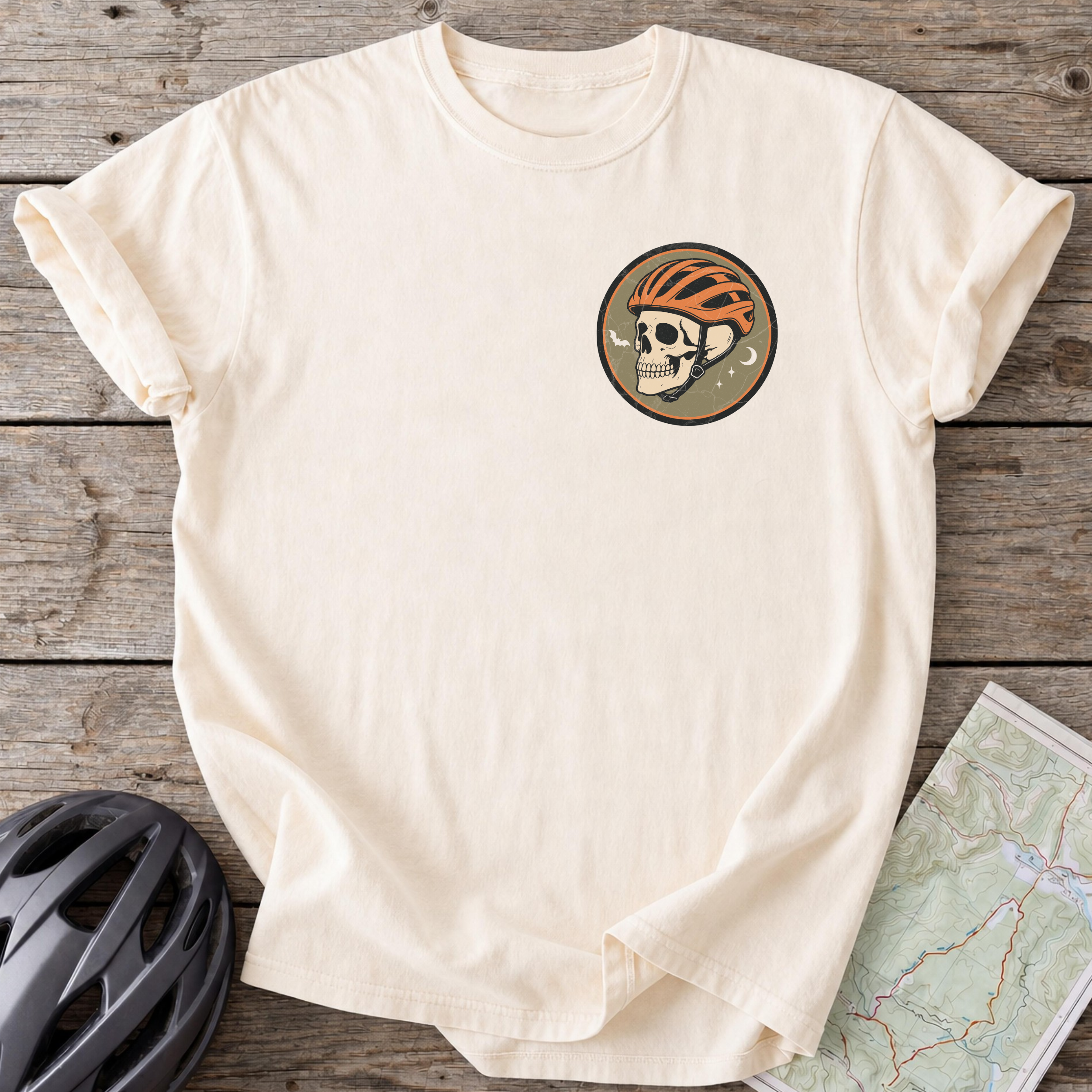 Skull And Helmet T-shirt