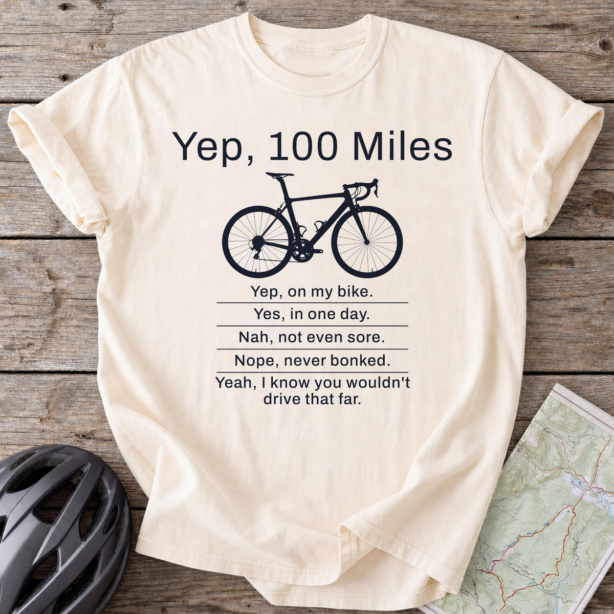 Yep, 100 Miles T-shirt