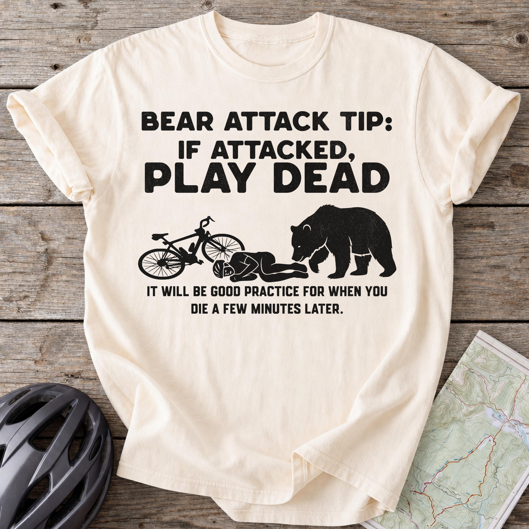 Bear Attack Tip T-shirt