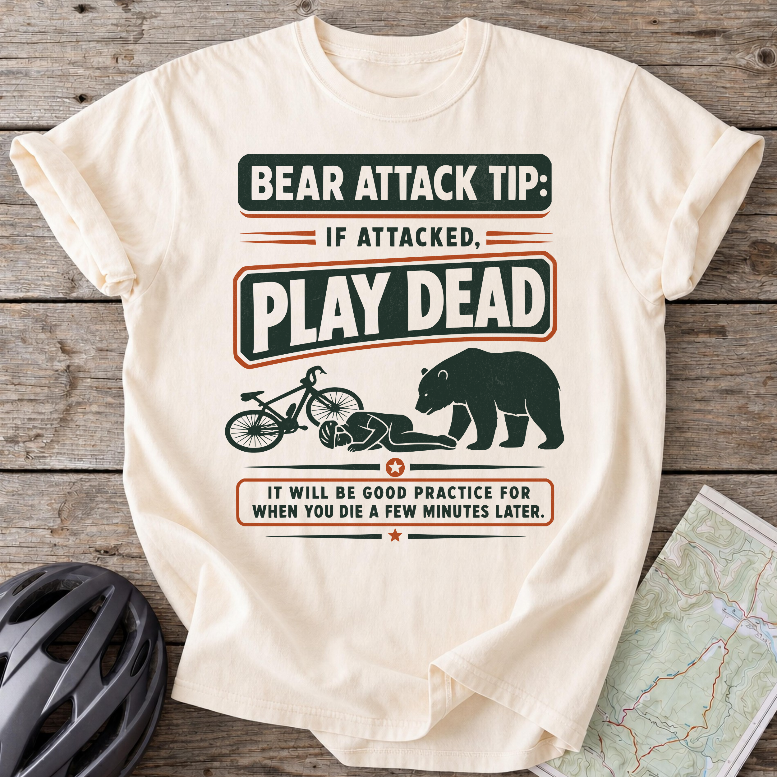 Vintage Bear Attack Tip T-Shirt