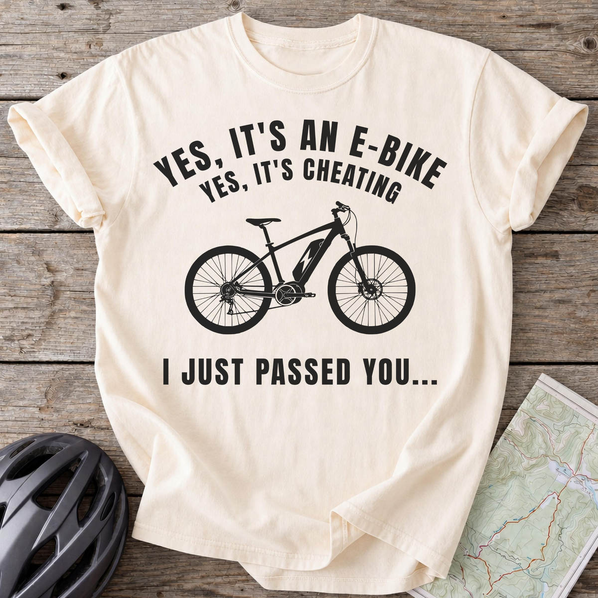 E-Bike I Just Passed You T-shirt