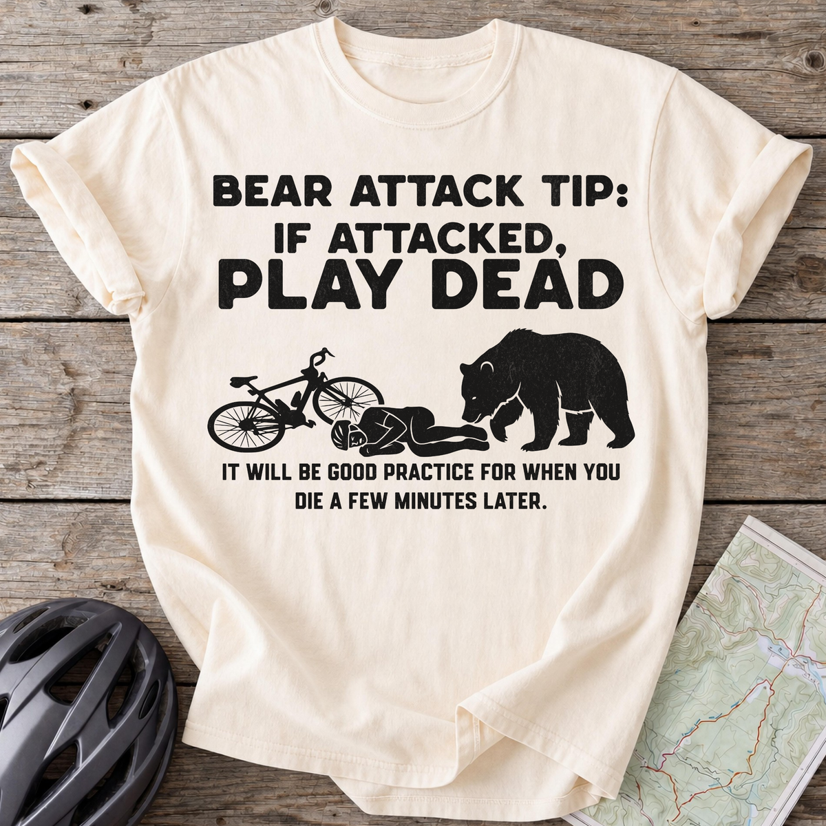 Bear Attack Tip T-shirt
