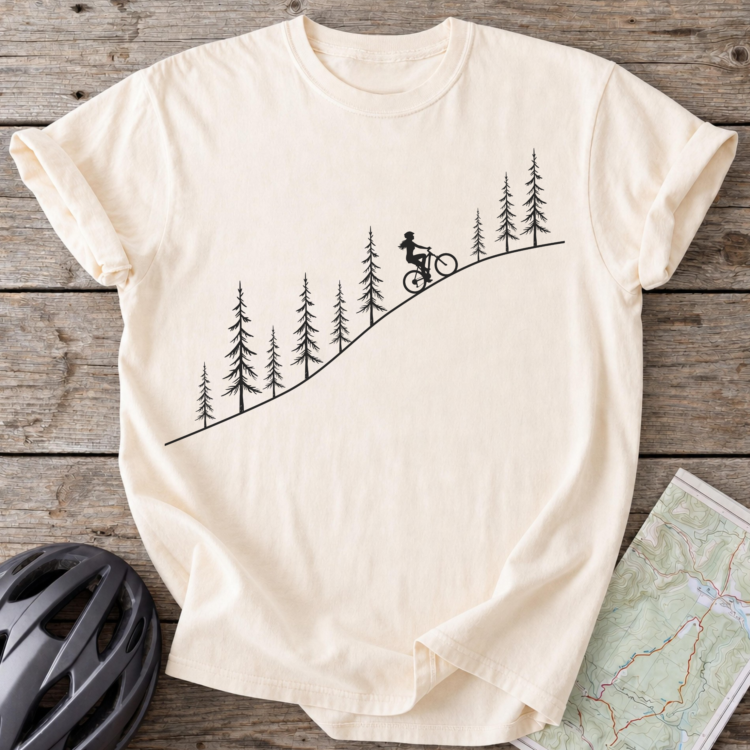 Mountain Climb Female T-shirt