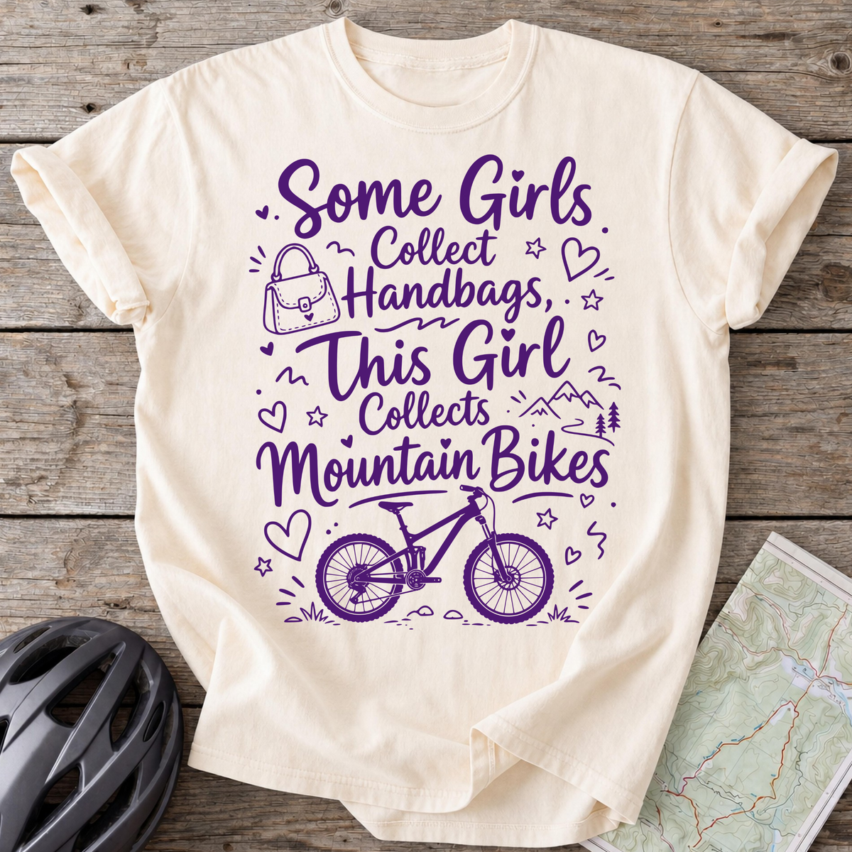 This Girl Collects MTBs T-shirt