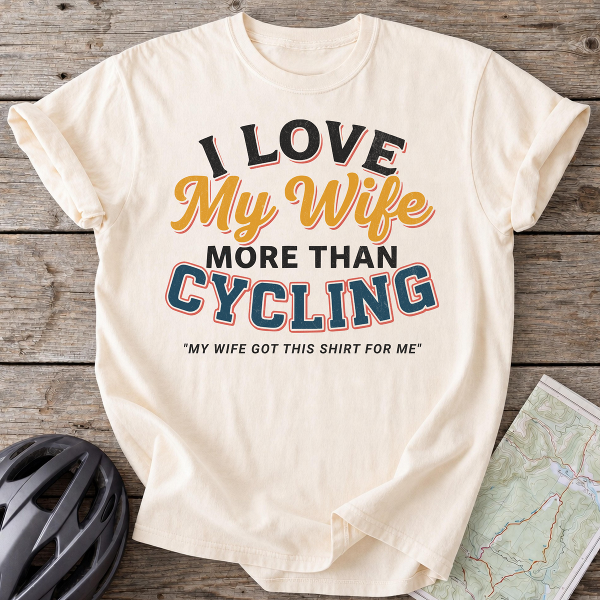Retro Love My Wife T-shirt