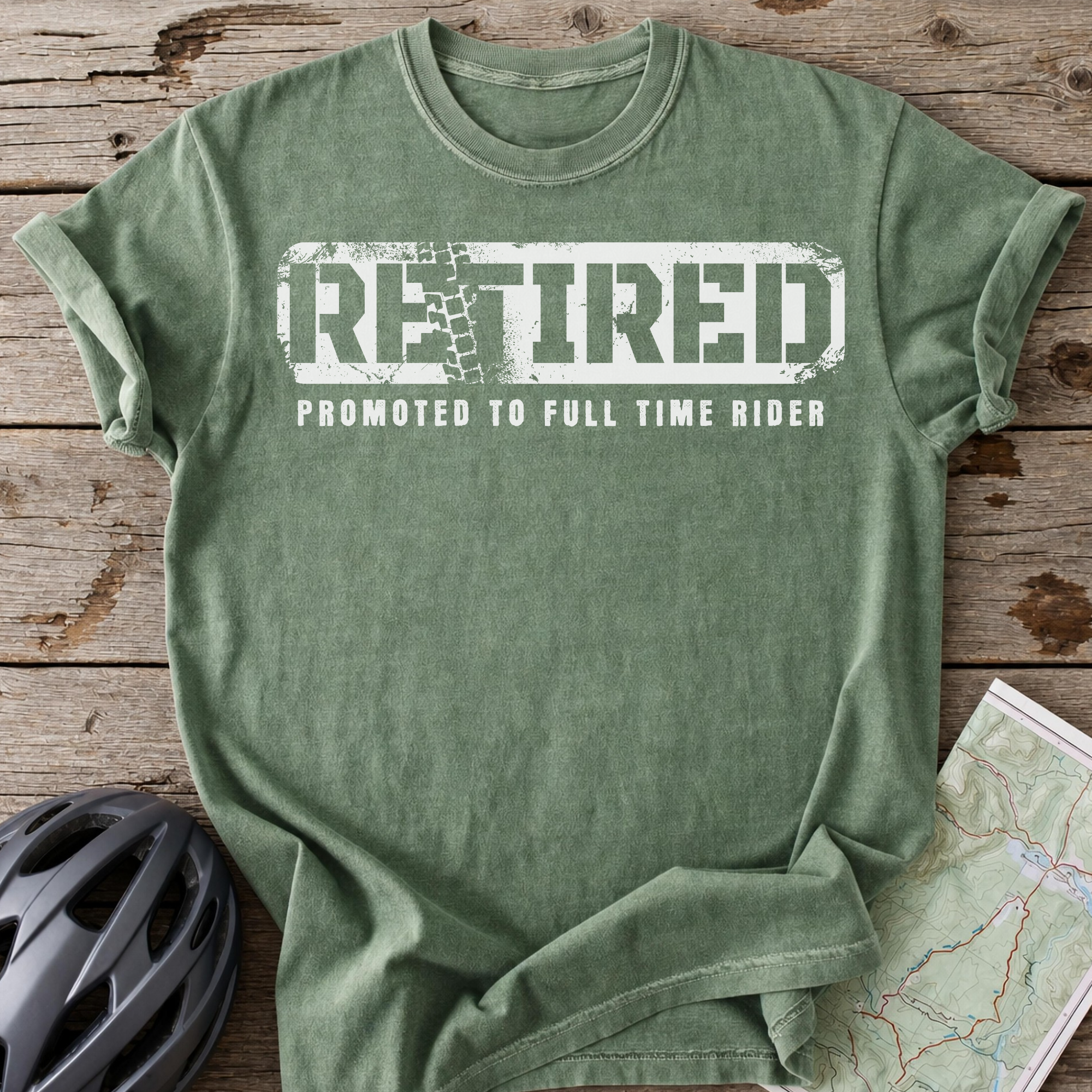 Retired, Full Time Rider T-shirt