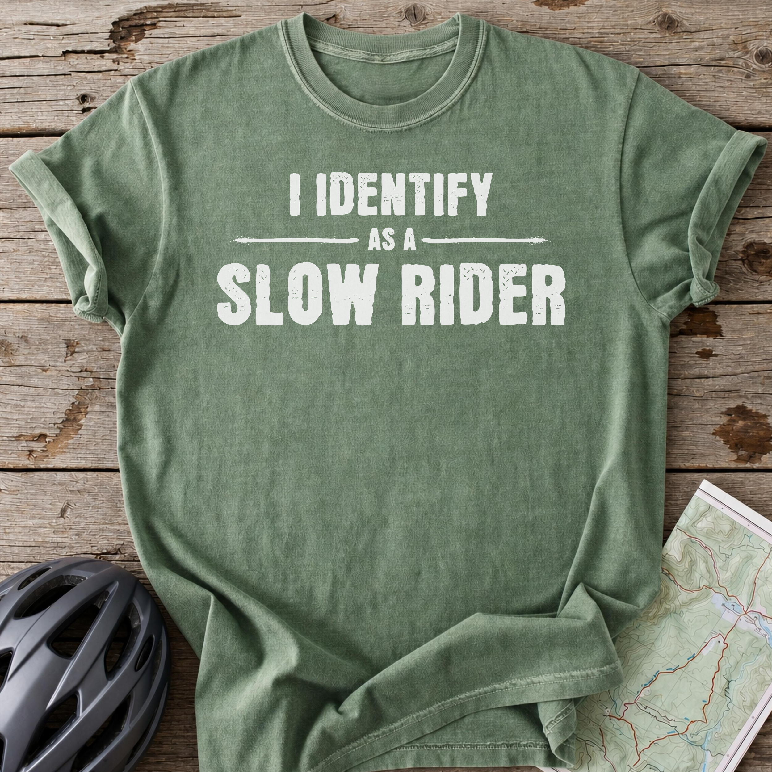 Identify As A Slow Rider T-shirt