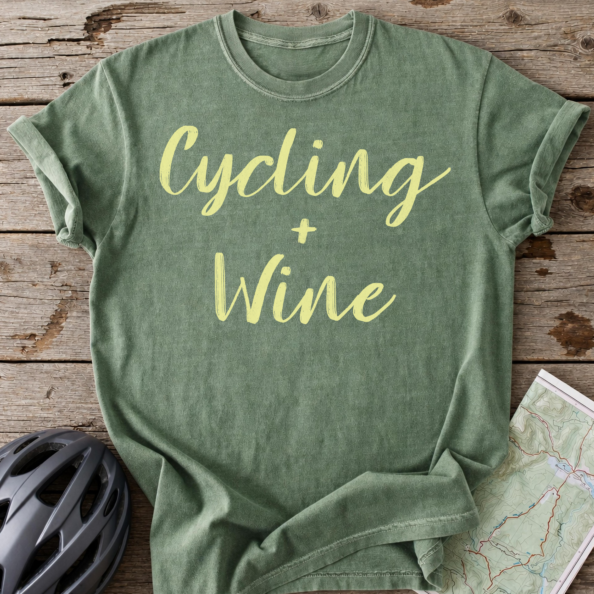 Cycling + Wine T-shirt