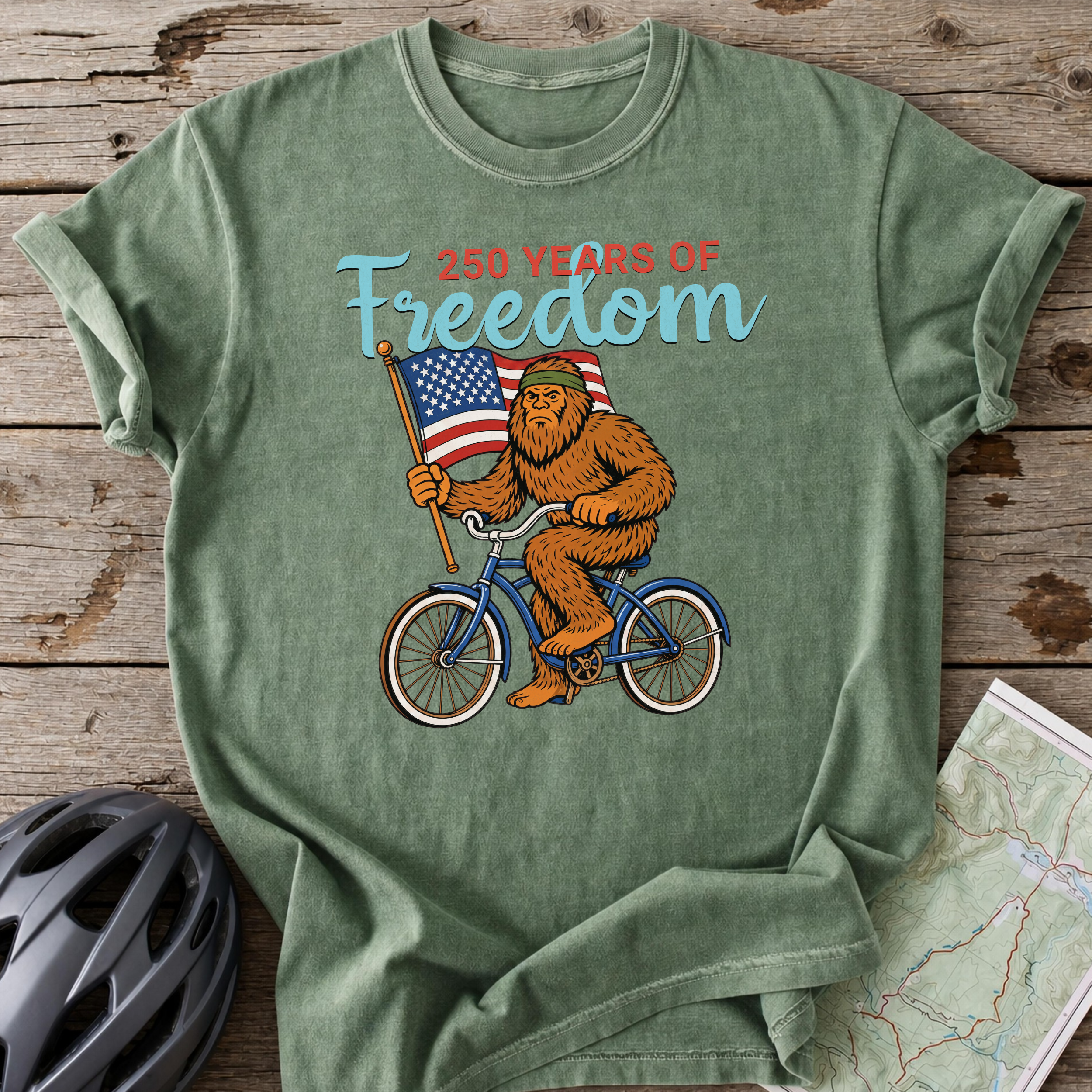 Squatch 250 Years T-shirt