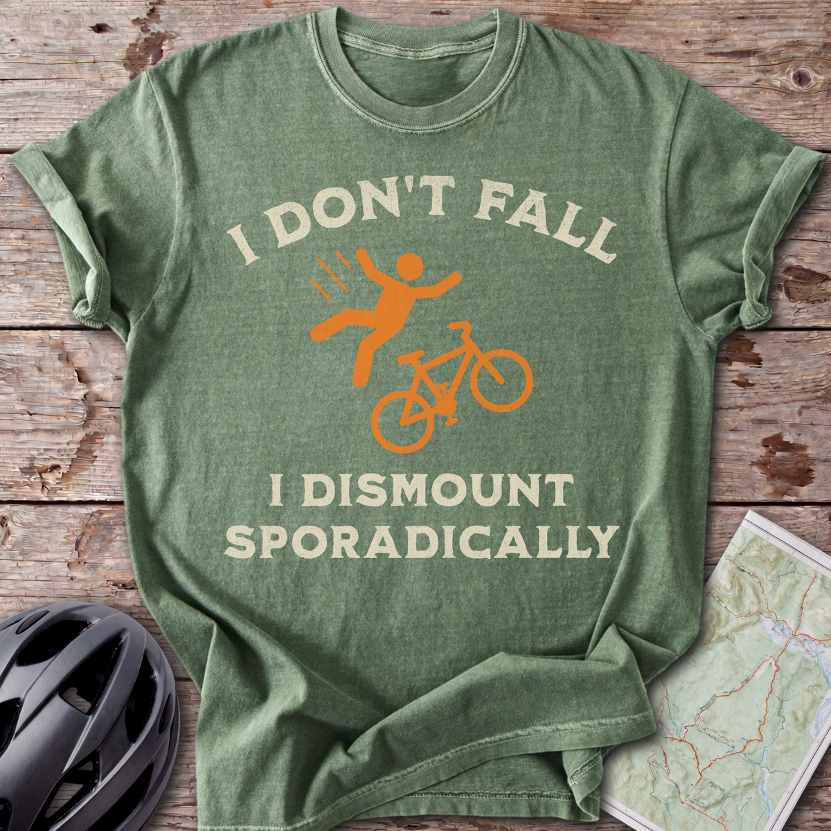 I Dismount Sporadically T-shirt