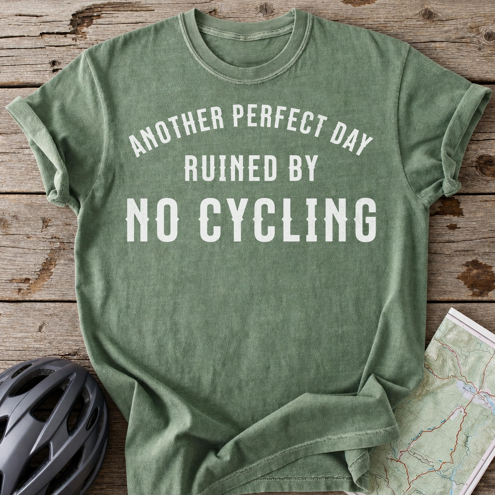 Day Ruined By No Cycling T-shirt